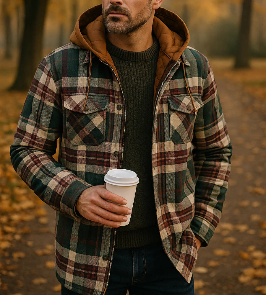 Yves | Men’s Patchwork Jacket – Distinct Design, Effortless Expression