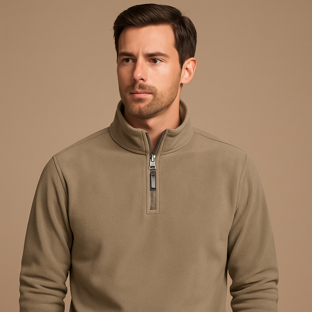 Men’s Fleece Sweater – Warm Pullover for Casual Wear