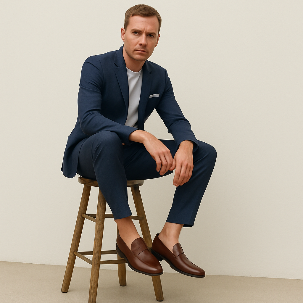 Men’s Classi Leather Loafers – Elegant, Durable & Comfortable