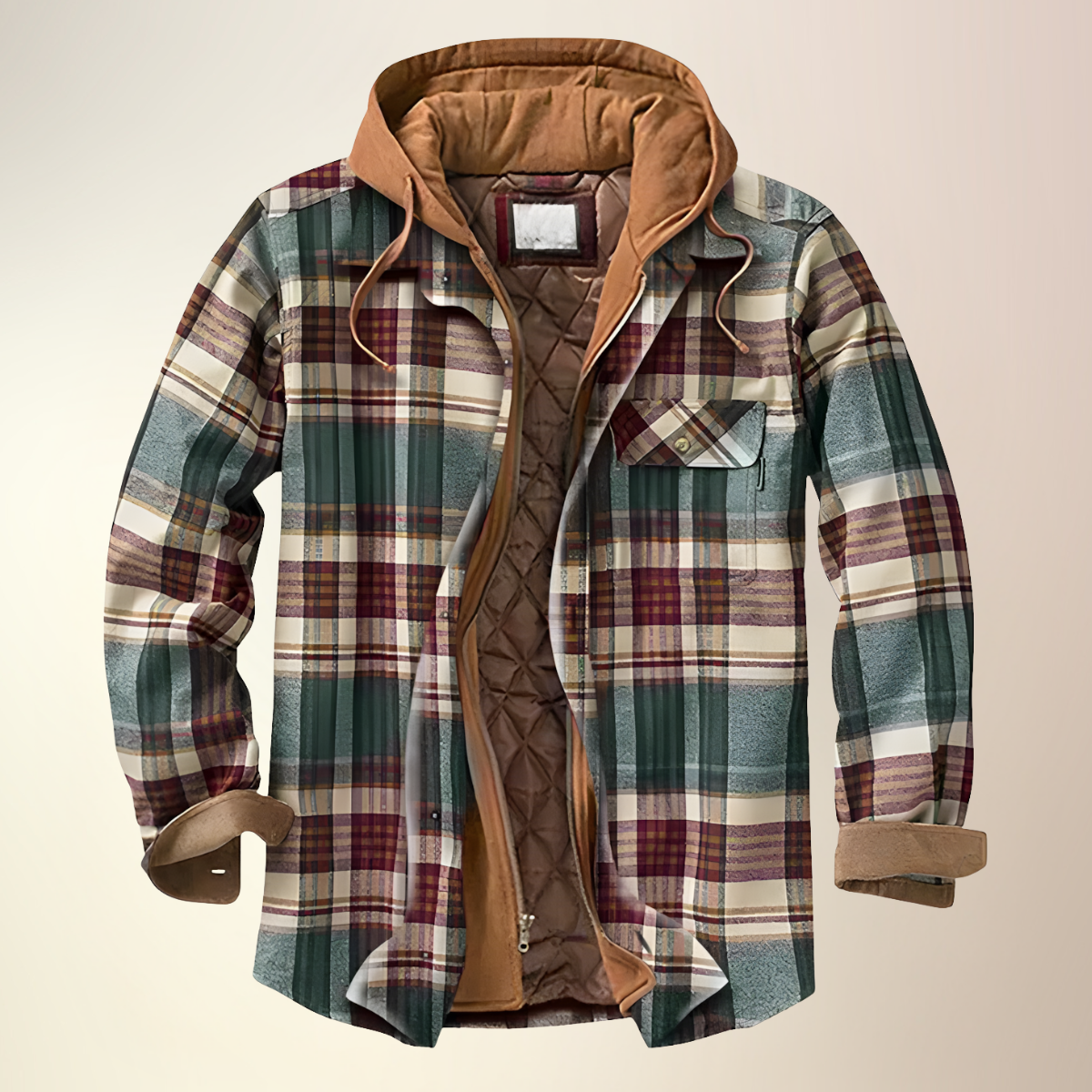 Yves | Men’s Patchwork Jacket – Distinct Design, Effortless Expression