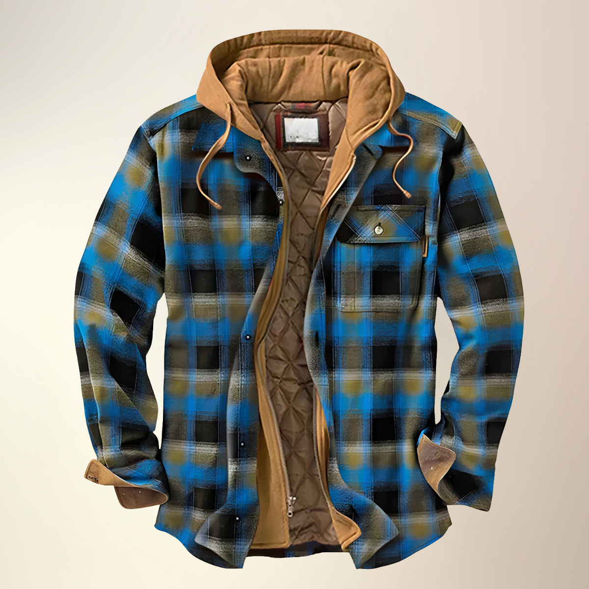 Yves | Men’s Patchwork Jacket – Distinct Design, Effortless Expression