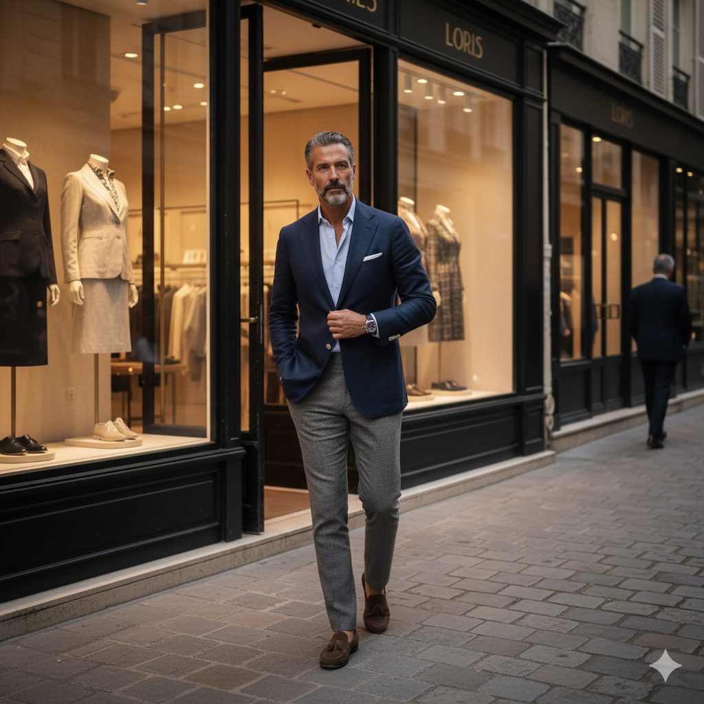 Fleurant Adjustable-Tech Shirt – Men’s Smart-Fit, Anti-Wrinkle Button-Up