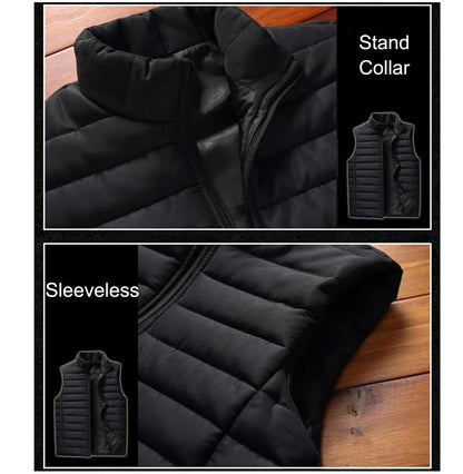 Men’s autumn sleeveless vest