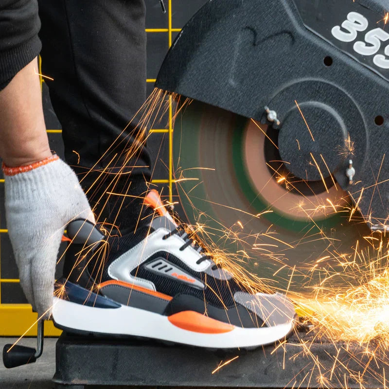 Ruben Men’s Safety Shoes – Sporty Lightweight Work Footwear