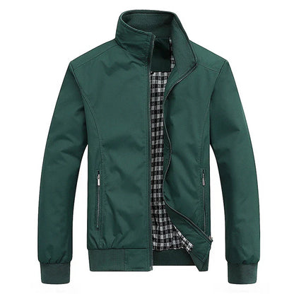 Spring/Autumn Men’s Classic Slim Bomber Jacket