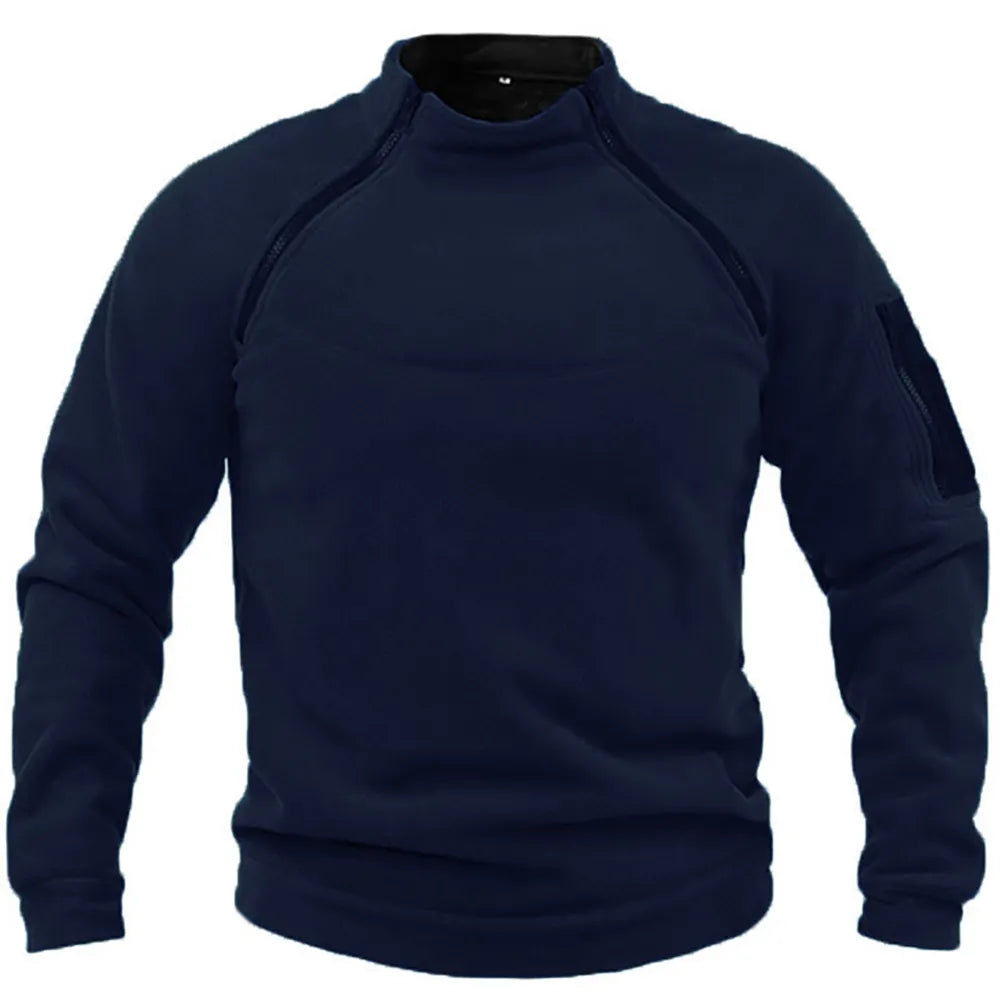 Military Tactical Army Sweater – Durable Men’s Pullover with Utility Design