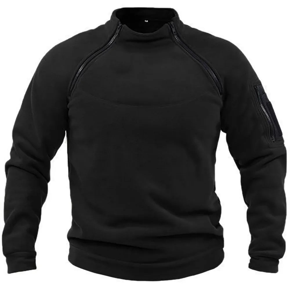 Military Tactical Army Sweater – Durable Men’s Pullover with Utility Design