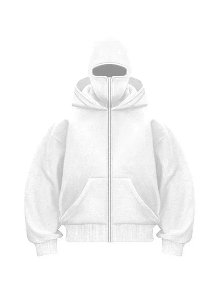 Matthias | Men’s Casual Mask Hoodie – Classic Pullover Hooded Sweatshirt