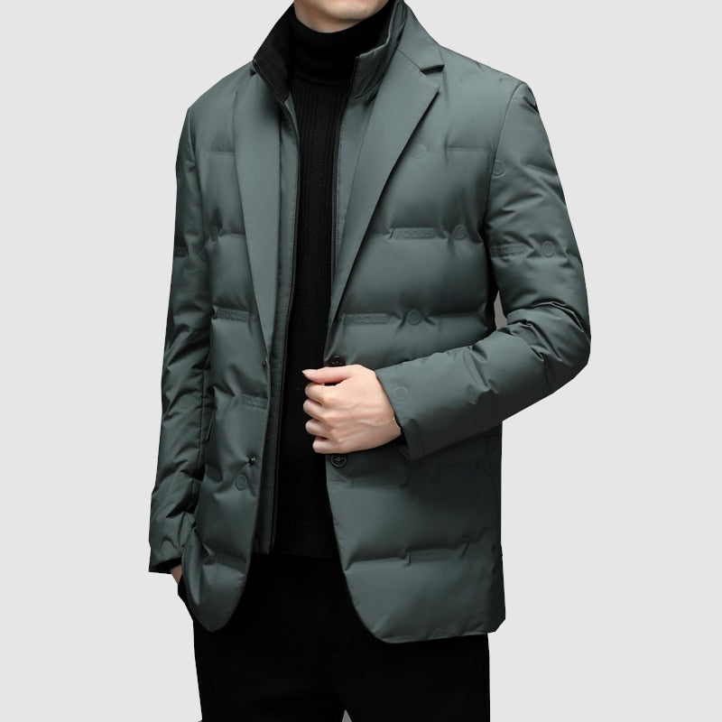 Premium Waterproof Men’s Parka Winter Jacket – Warm & Durable