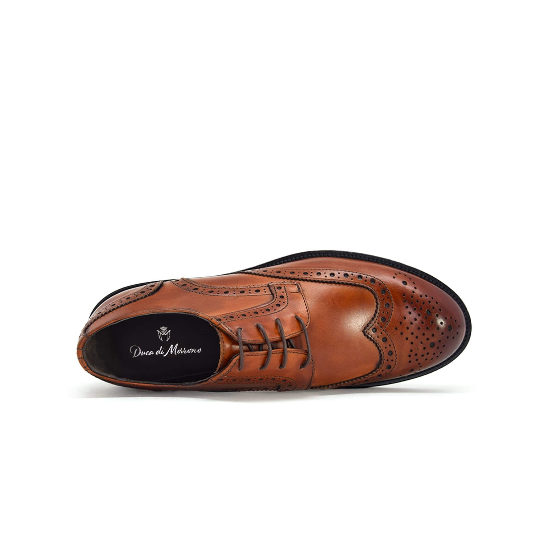 Elegant Brown Leather Lace-Up Dress Shoes – Timeless Style & Refined Craftsmanship