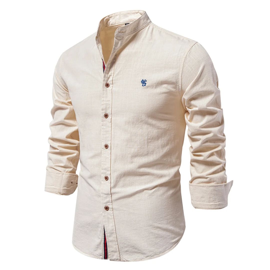 Men’s Traditional Button Blouse Shirt – Classic Design with Modern Details