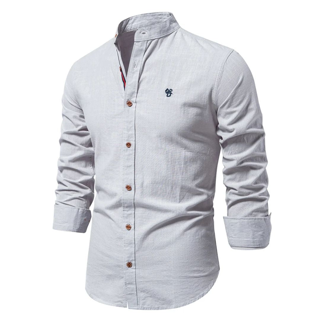 Men’s Traditional Button Blouse Shirt – Classic Design with Modern Details