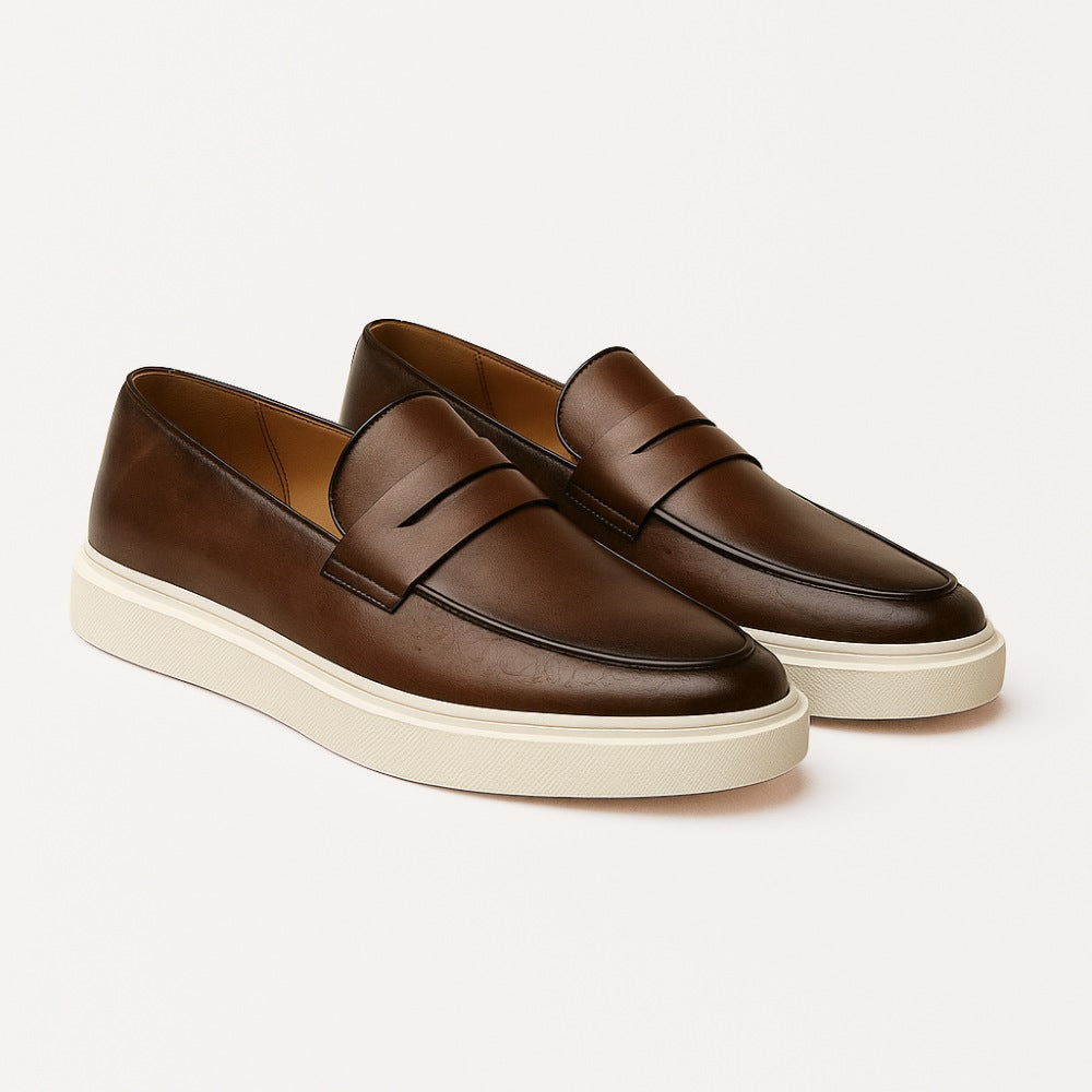 Men's Classic Leather Loafers – Miliani