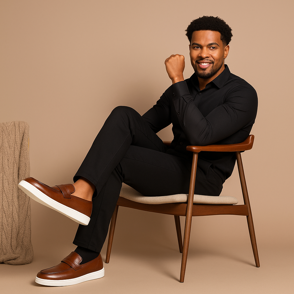 Men's Classic Leather Loafers – Miliani