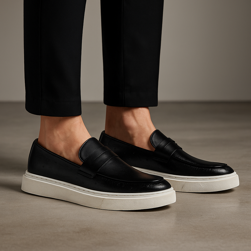 Men's Classic Leather Loafers – Miliani