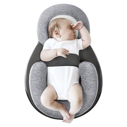 Newborn Baby Anti-Spill Reflux Nursing Pillow Breastfeeding Cushion Bed Crib Lounger