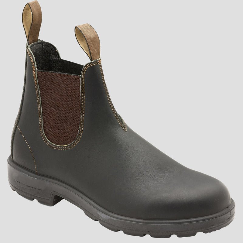Spraykis | Men’s Leather Chelsea Durable Boots with Pull Loop