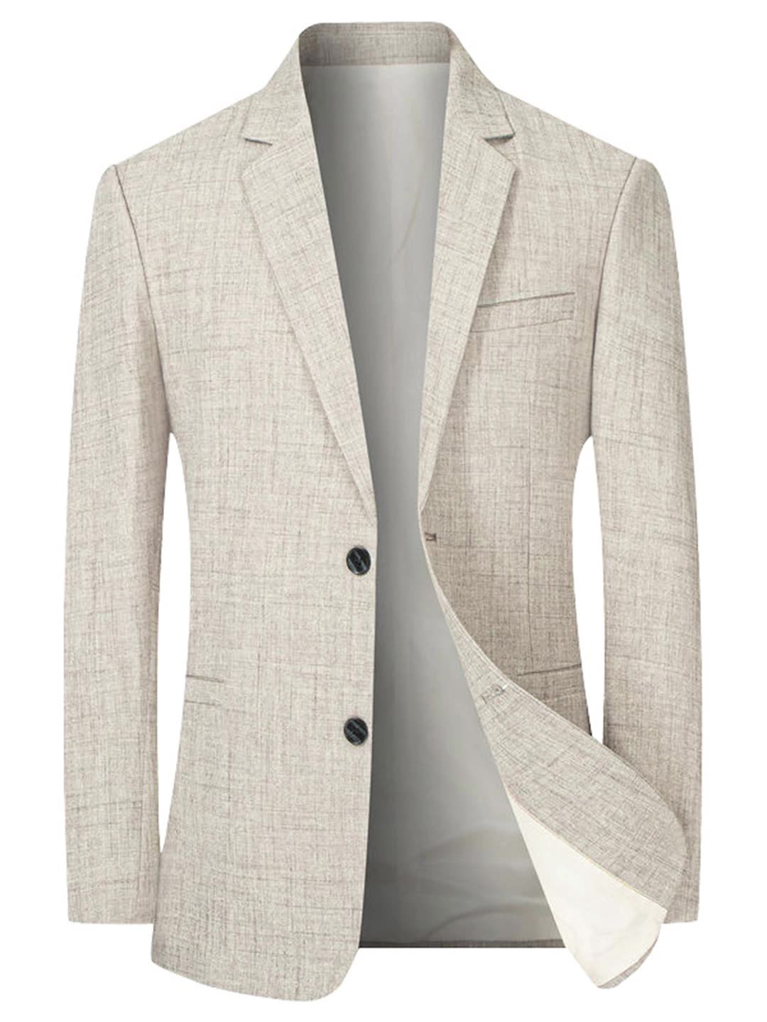 Men’s Lightweight Fashion Blazer – Casual Suit Jacket | Trendy Slim Fit