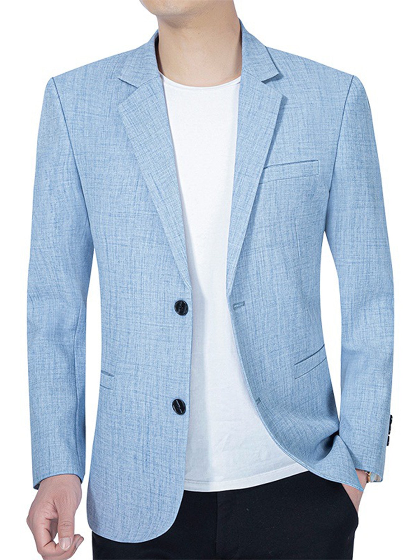 Men’s Lightweight Fashion Blazer – Casual Suit Jacket | Trendy Slim Fit