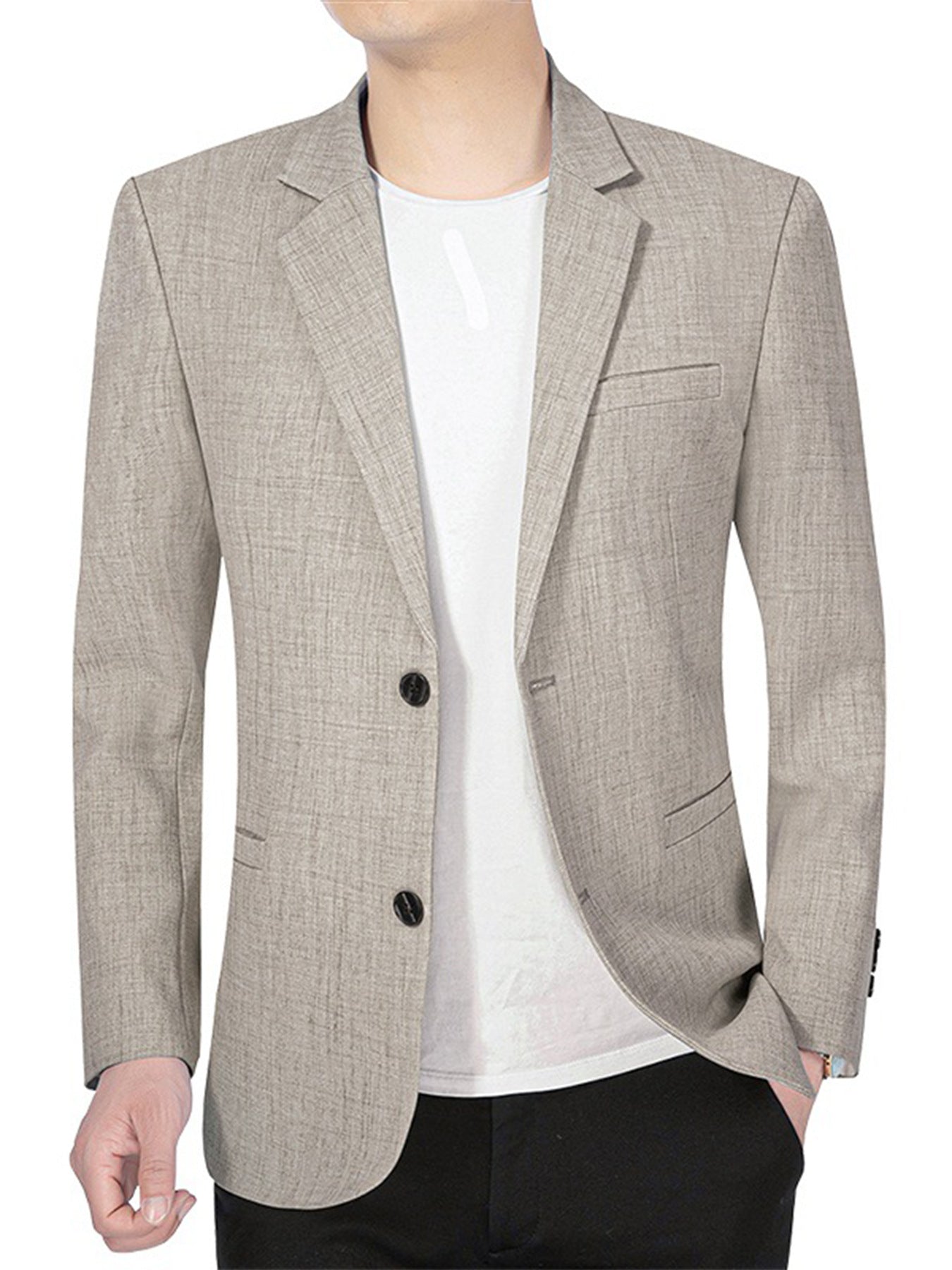 Men’s Lightweight Fashion Blazer – Casual Suit Jacket | Trendy Slim Fit