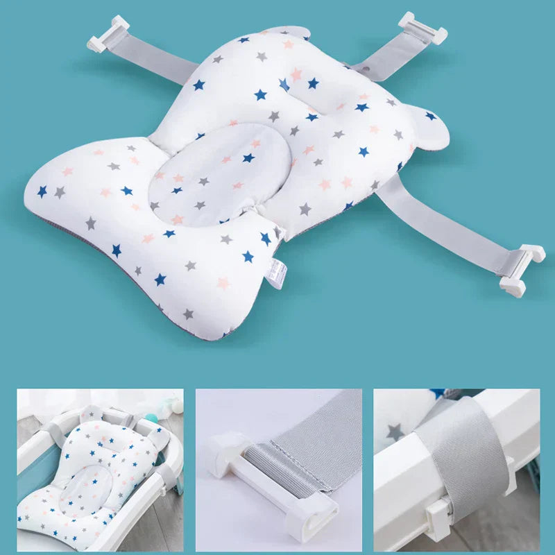 Portable Baby Bath Anti-Slip Cushion Pad