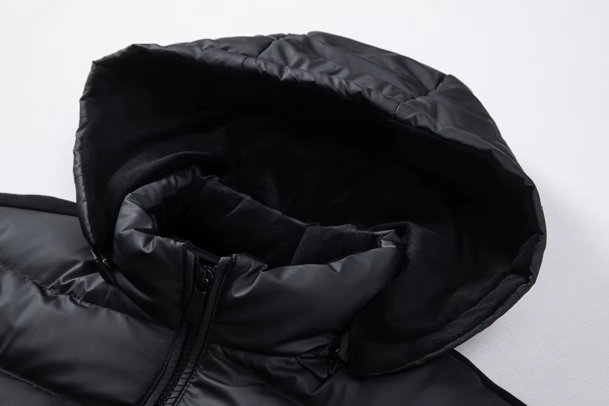 Spraykis | Men’s Hooded Hybrid Winter Puffer Jacket