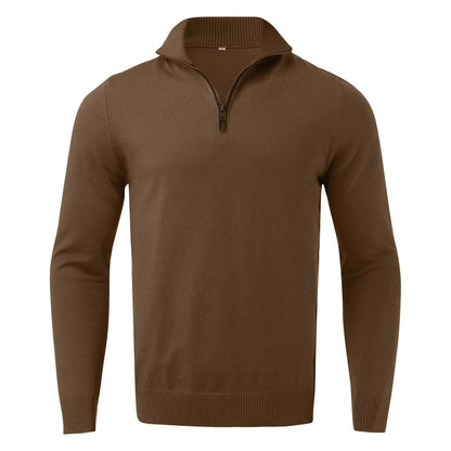 Men's Cashmere Zipper Sweater