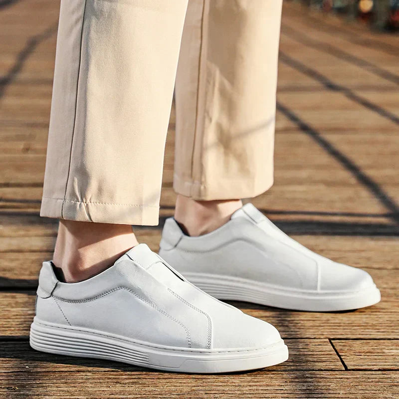 Men’s Genuine Leather Shoes – Classic Lace-Up Dress Shoes