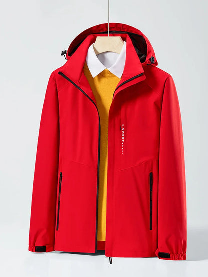 Spring Autumn Casual Waterproof Windbreaker Jacket for Men & Women