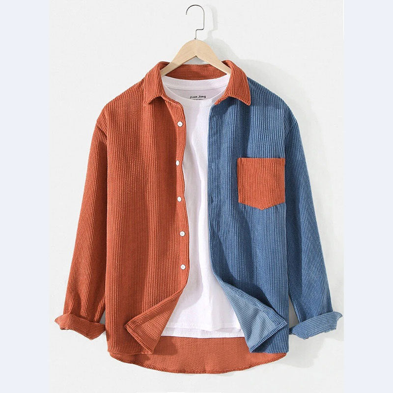 Aule Block Corduroy Shirt