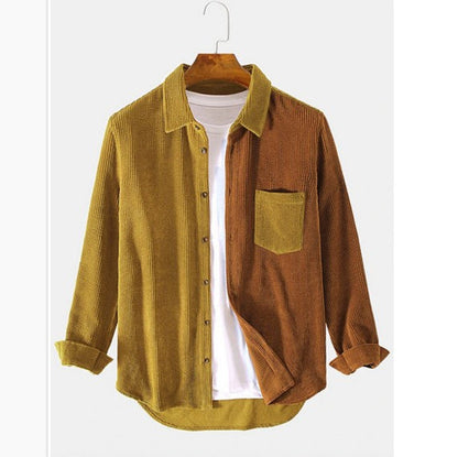 Aule Block Corduroy Shirt