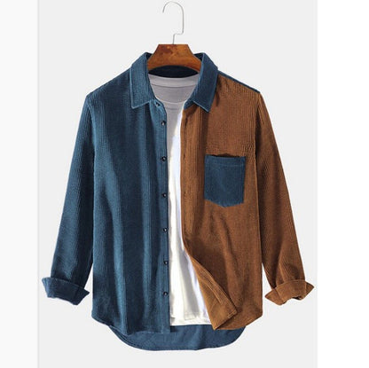 Aule Block Corduroy Shirt