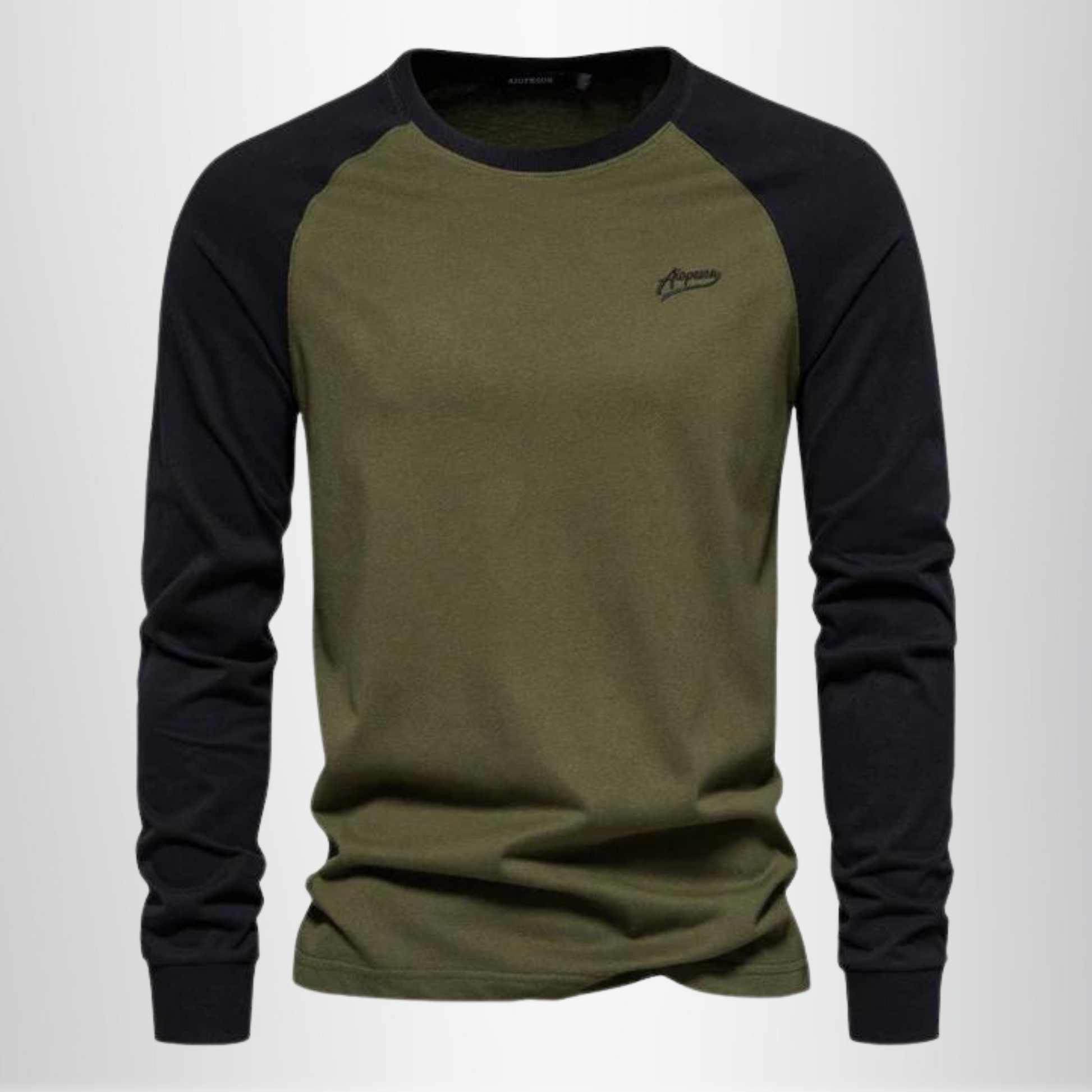 Men’s Long-Sleeve Sweat T-Shirt – Casual Pullover Top for Everyday Wear
