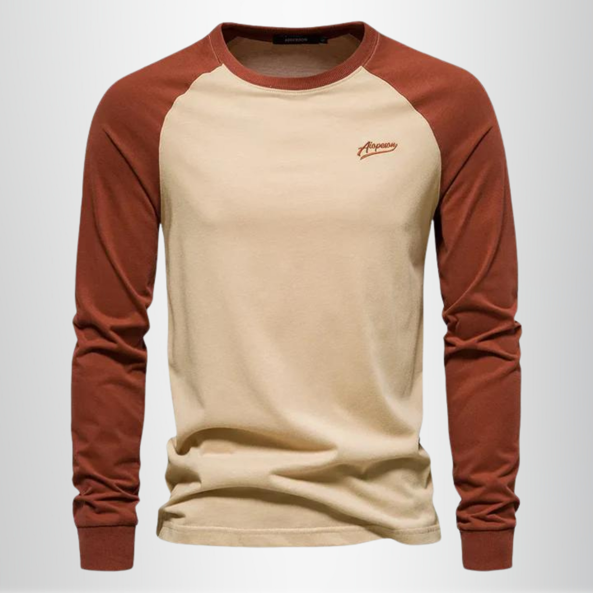 Men’s Long-Sleeve Sweat T-Shirt – Casual Pullover Top for Everyday Wear