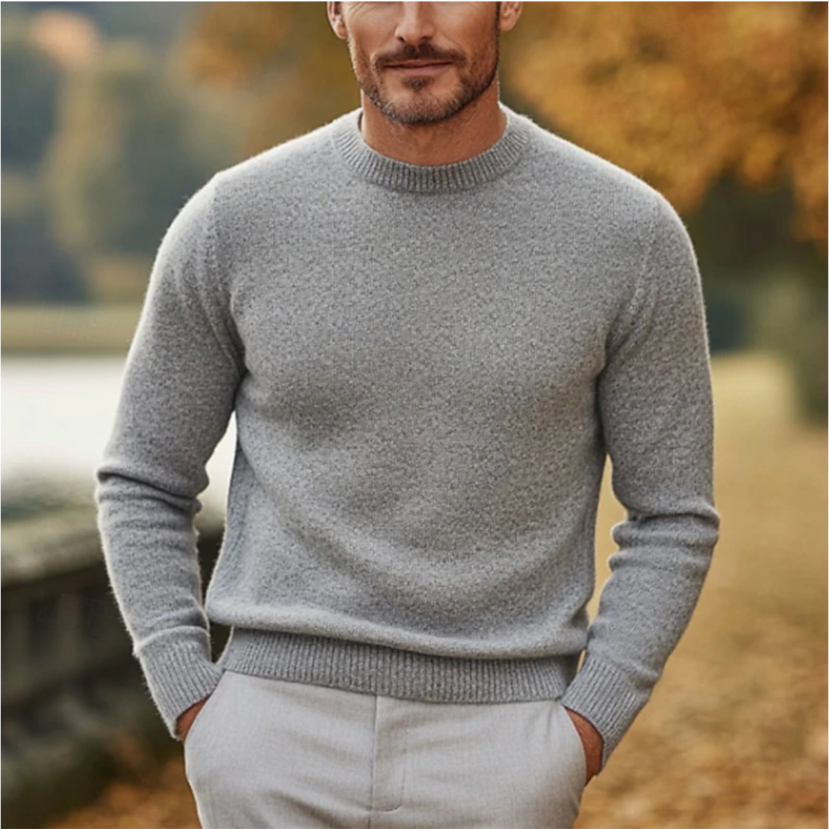 Bram Wool Men’s Sweater – Classic Knit Pullover for Warmth, Comfort and Timeless Style