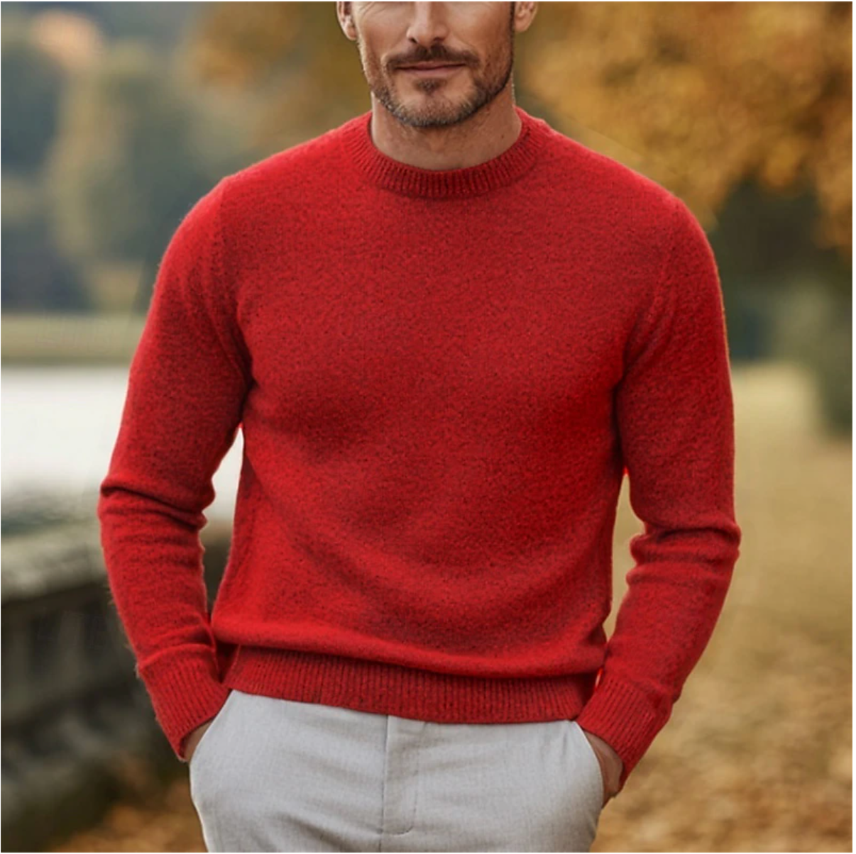 Bram Wool Men’s Sweater – Classic Knit Pullover for Warmth, Comfort and Timeless Style
