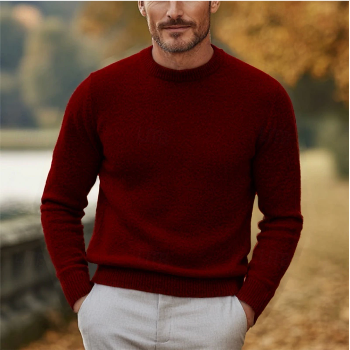 Bram Wool Men’s Sweater – Classic Knit Pullover for Warmth, Comfort and Timeless Style