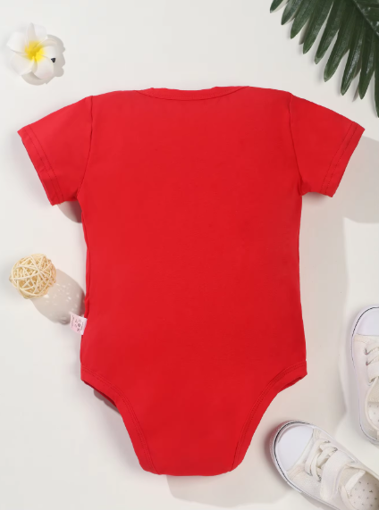 Just Produced Baby Tomato Ketchup Cute Baby Onesie