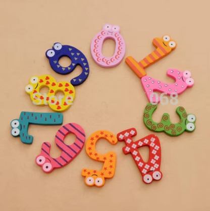 10pcs/set Baby Number Fridge Magnetic Figure