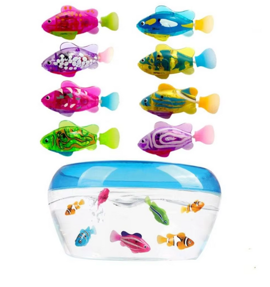 Baby Shower Toys LED Electric Simulation Fish