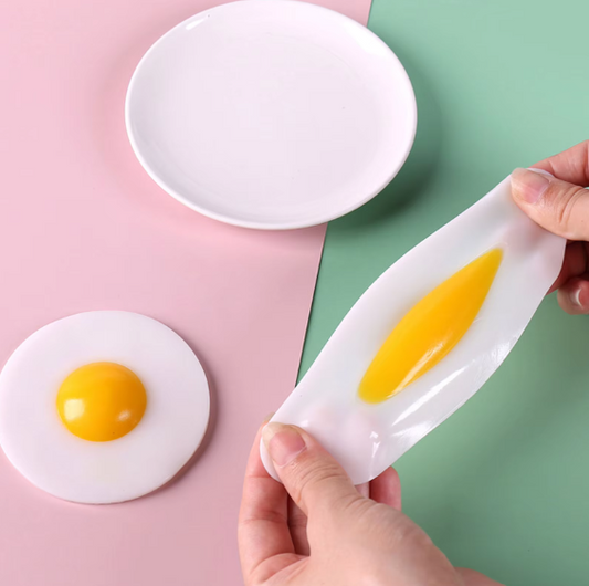 Pretend Play Cooking Fried Egg Omelette Joke Toy