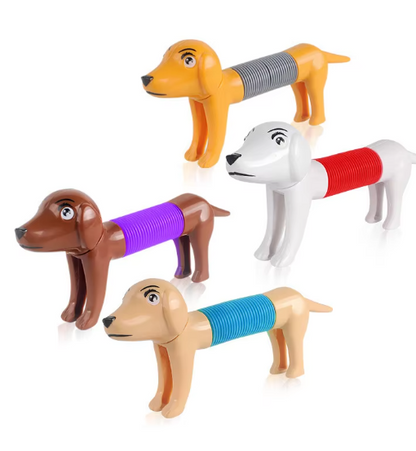 Novelty Spring Dog Pop Tubes