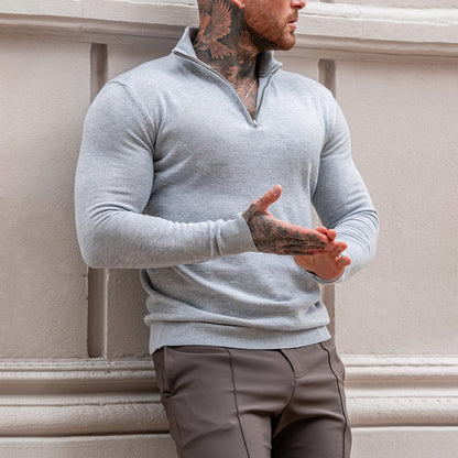 Aule Zip Muscel Sweater