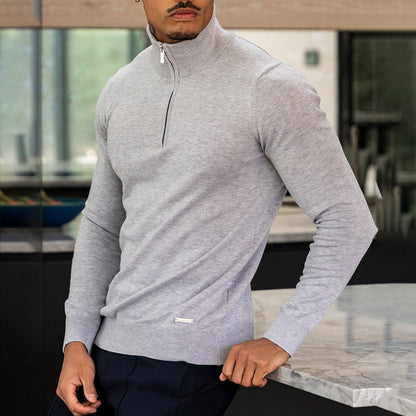 Aule Zip Muscel Sweater