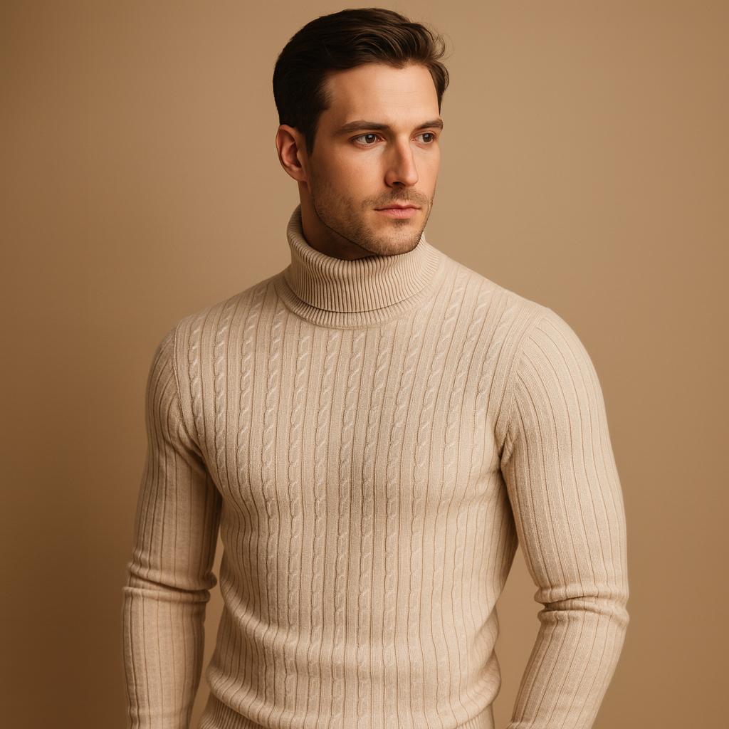 Turtleneck Premium Sweater For Men | Oliver