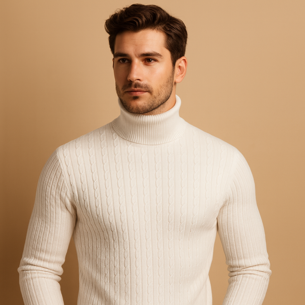 Turtleneck Premium Sweater For Men | Oliver