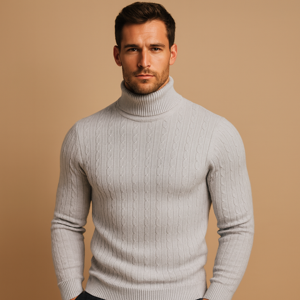 Turtleneck Premium Sweater For Men | Oliver