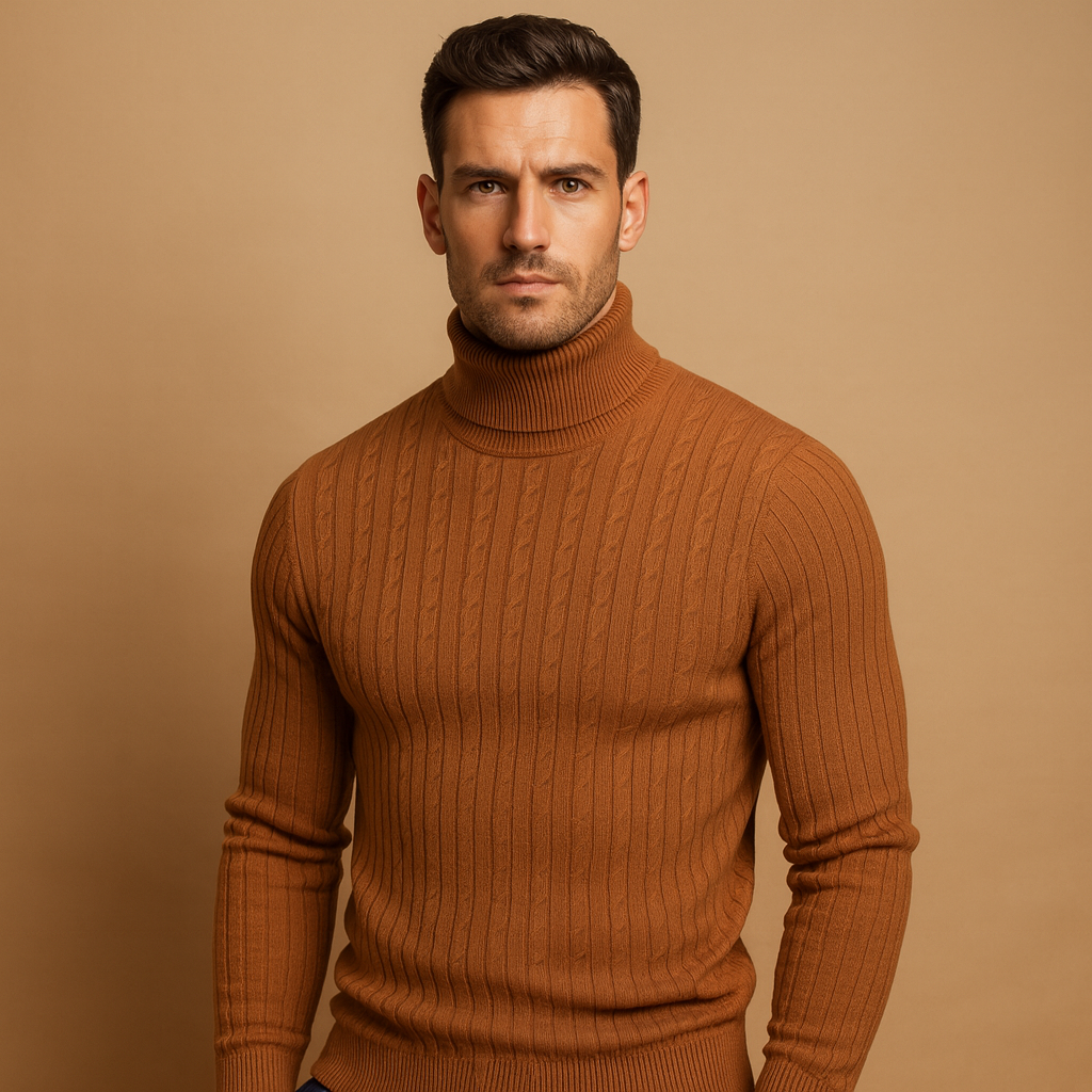 Turtleneck Premium Sweater For Men | Oliver
