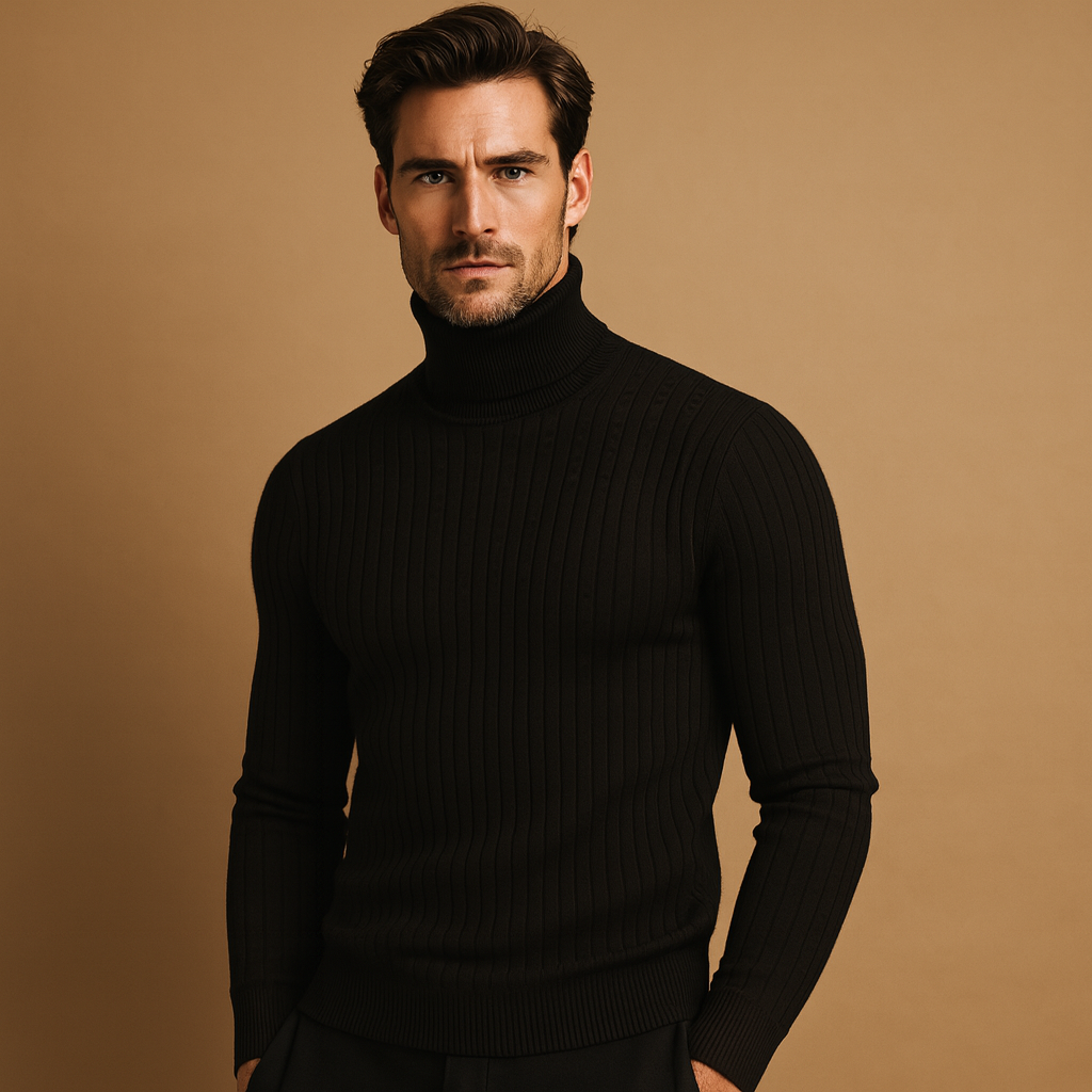 Turtleneck Premium Sweater For Men | Oliver