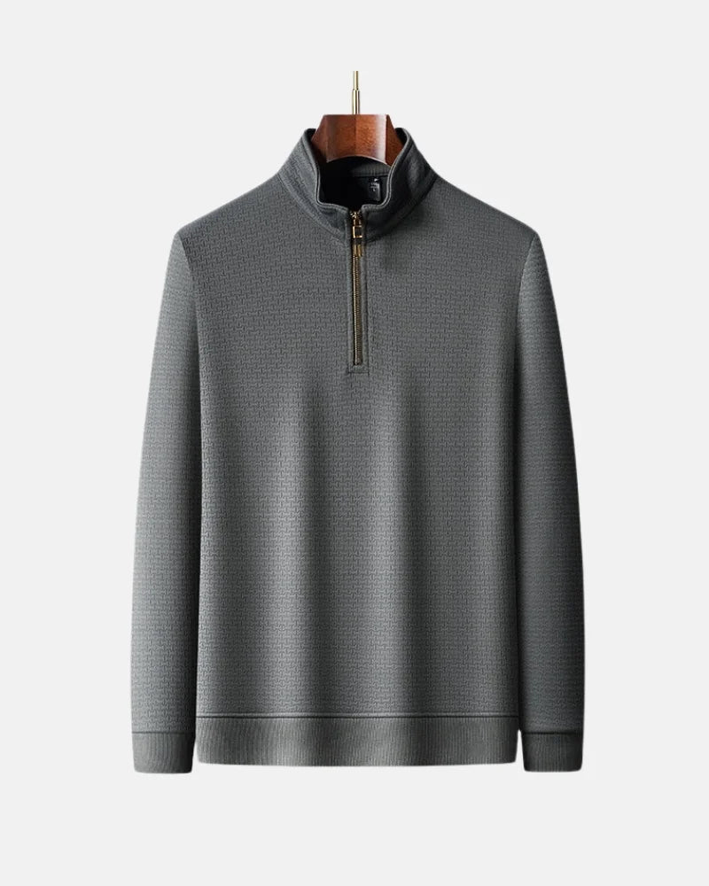 Cavalieri Premium Silk Pullover – Men’s Elegant Lightweight Knit Sweater